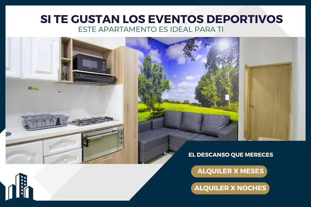 2 Alcobas Zona Turistica Y Central 302 Medellín Apartamento